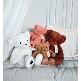 Histoire dOurs - Peluche Ours - Le Nounours - Noisette - 28 cm - Peluche Super Douce à Caliner pour les Enfants Filles et Ga
