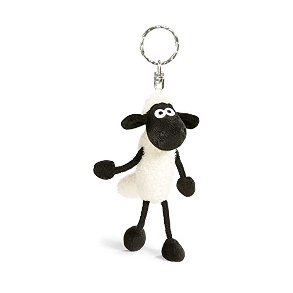 NICI Porte-clés Shaun Le Mouton 10 cm 47867 Blanc