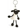 NICI Porte-clés Shaun Le Mouton 10 cm 47867 Blanc