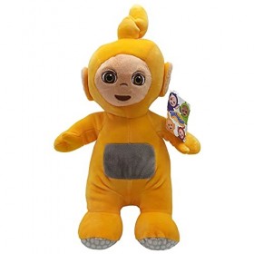 Peluche Teletubbies 35 cm, Laa-Laa, Peluche Douce, Peluche Teletabis pour Enfants Jaune 