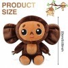 LIVESTN Cheburashka Peluche, Jouet en Peluche Singe Jouet en Peluche Cheburashka Peluche Singe Cheburashka Cheburashka Poupée