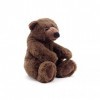 Uni-Toys - Ours brun petit, assis - Charlie - super doux - 20 cm hauteur - Ours en peluche, ours en peluche - peluche