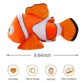 IOSCDH Finding Nemo Jouet en Peluche en Poisson Clown Poupée Mignon Coussins en Poisson Clown Oreiller en Poisson Clown Peluc
