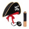 Chapeau Pirate Cache-Oeil Capitaine Télescope pour Enfants