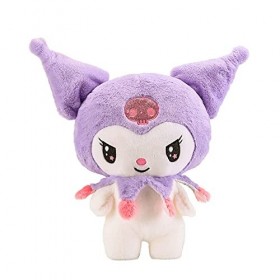 FAMILIO My Melody Kuromi Jouets en Peluche Oreiller Dessin animé My Melody Kuromi Sanrio Joli Coussin Jouet de Dessin animé S