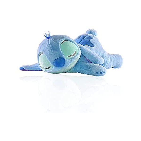 Jouet en peluche Stitch - Jouet mignon en peluche endormi - Oreiller - 50 cm