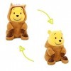BAI LAN HEI Winnie The Pooh Stuffed Animal 35cm, 13.8 Kawaii Cartoon Poupée Ours Pooh Plush Toy Gifts for Boys Girls, Child
