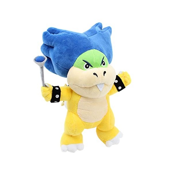 Laruokivi Dessin animé koopaling Ludwig Peluche Jouet bébé Bowser Jr Koopa Peluche Animal Doll 9 Pouces