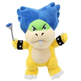 Laruokivi Dessin animé koopaling Ludwig Peluche Jouet bébé Bowser Jr Koopa Peluche Animal Doll 9 Pouces
