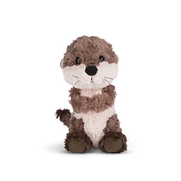 NICI Loutre Oda 20cm Gris Douce et Durable, Mignonne Peluche à câliner, pour Jouer, pour Enfants et Adultes, Une Excellente i