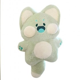 URFEDA Jouet en Peluche, Chat en Peluche Joufflu en Peluche Mignon Chat en Peluche Oreiller câlin Dessin animé Peluches Oreil
