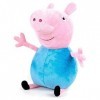 Peppa Pig - Pack de 2 Peluches Peppa Pig et George 20 cm - Qualité Super Soft, sans Couleur