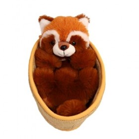 Cespaer Oreiller Doux pour Chien en Peluche, Chiot en Peluche - Animaux en Peluche 8 Pouces - Animaux en Peluche Doux pour la