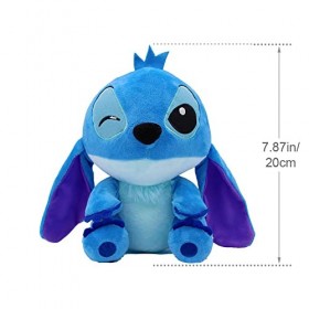 BESTZY Jouets en Peluche S-titch 20 cm Soft Peluche Poupée de S-titch Dessin Animé Peluche Poupées Jouet en Peluche pour Enfa