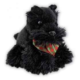Ark Toys Peluche Chien Scottie avec haricots