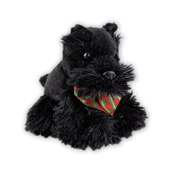 Ark Toys Peluche Chien Scottie avec haricots