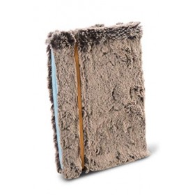 NICI- Cahier A5 Pages Vierges avec Couverture en Peluche Amovible Morse Walbo Wabbel, 45759