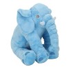 Éléphant en Peluche, Décoration en Peluche Animale Sûre et Amusante pour Chambre denfant Adulte Bleu 