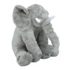 Éléphant en Peluche, Décoration en Peluche Animale Sûre et Amusante pour Chambre denfant Adulte Bleu 