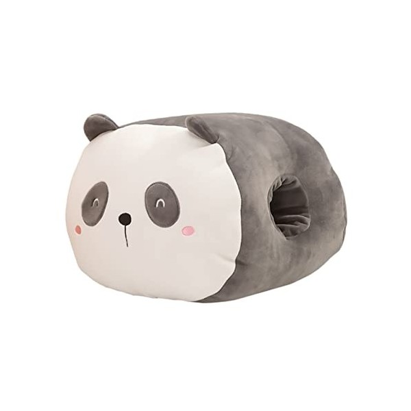 Toyvian Oreiller à La Main Poupée Panda En Peluche Décoration De Maison Motif De Décoratif Oreiller Dhiver Plus Chaud Animal