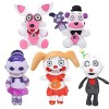 QJIRZB Funtime Foxy + Funtime Ours + Ballora + Bébé Cirque + Ennard Set Five Nights Jeu en Peluche FNAF pour Enfants Noël Nou