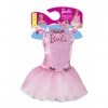 RUBIES - Barbie Officiel - Déguisement Barbie Princesse Sequins pour Enfants - Taille 3-4 ans - Costume avec Robe Tutu de Bal