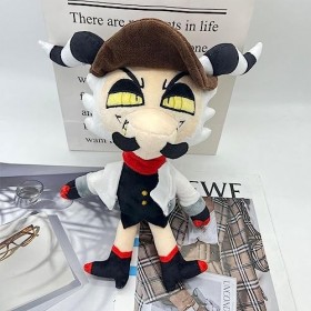 NEFLUM Jouets en Peluche série Helluva Boss, Poupée en Peluche Créative Super Soft Anime STRI.ker Fizzarolli Moxxie Millie, H