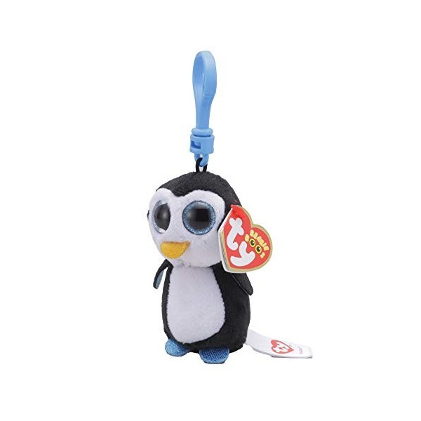 Ty - TY36505 - Beanie Boos - Porte-clés Waddles Pingouin