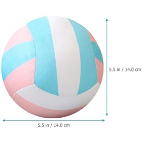 Alipis Volleyball En Peluche Oreiller En Peluche De Volley-ball Oreiller De Tir De Ballon De Sport Décorations De Chambre Jou