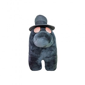 Bizak- Peluche 18-20 cm. Noir 64117014 , Multicolore