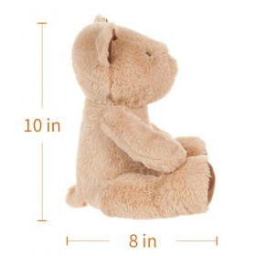 Apricot Lamb Ours en peluche marron doux parfait pour les enfants ours marron, 25,4 cm 