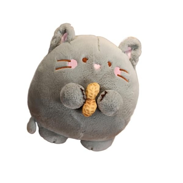 Toyvian 1Pc Brillant À Lèvres Teinte À Lèvres Blusas Beige Oreillers Jouets Blush Para Cacahuète en Peluche Poupée en Peluche