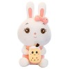 Katutude Lapin en Peluche,Bubble Tea Peluche Oreiller Mignon Peluche Dessin Animé Lait Thé Tasse Peluche pour Filles,garçons 