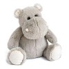 Histoire dOurs - Peluche Hippopotame - Hippodou ‎- Gris - 25 cm - Tout Doux pour Calins - Facile à Manipuler - Idée Cadeau 