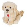 Teddy Hermann 91955 Chien Golden Retriever Assis en Peluche avec Rembourrage recyclé 25 cm