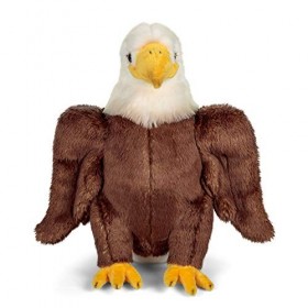 Tobar-Tobar-37250-Peluche Aigle Royal, Animigos World of Nature, 37250, Blanc et Marron