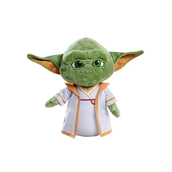 Simba 6315877043 – Young Jedi Adventures Master Yoda Peluche Star Wars 25 cm Convient dès Les Premiers Mois de la Vie