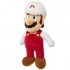 Nintendo Peluche Fire Mario de 19 cm fabriquée à partir de Tissus Super Doux, Parfait pour Les collectionneurs et Les Enfants