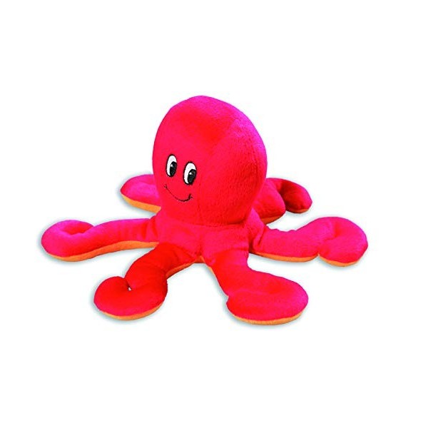 Peluche Poulpe Pieuvre 14/27/25 cm Orange 