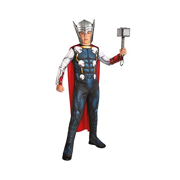 Rubies - AVENGERS officiel -Déguisement classique Thor Avengers 7-8 ans 138 cm 