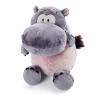 NICI Hippopotame en Peluche DJ Nilbert 25 cm – Peluches Hippopotames Durables pour Filles, Garçons, Bébés – Jouet Douillet An