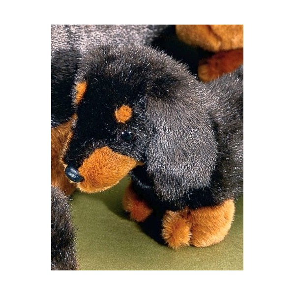 Förster Stofftiere 1555 Teckel en peluche à poils courts Debout 26 cm