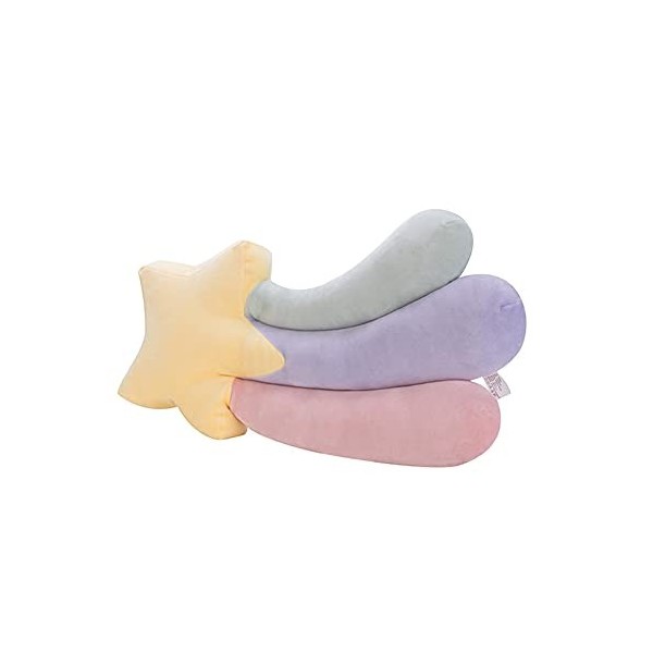 JAWSEU Coussin en Peluche Mignon de Coquillage - Oreiller pour Enfants Jouet en Peluche Doux, Décoration de La Maison en Cana