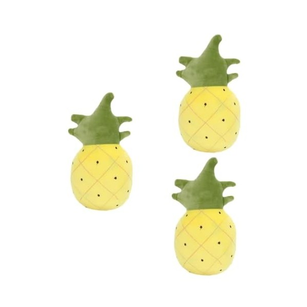 ibasenice 2 Pièces Animaux en Peluche Carotte Coussins Décoratifs Oreillers Flous pour Enfants Oreiller en Peluche Fruits en 