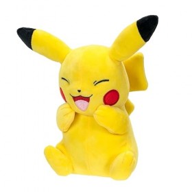 Bizak Pokemon Peluche Officielle Pikachu 21 cm W15 63223080 