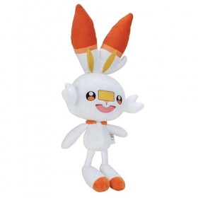Bizak Pokemon Peluche Officiel Scorbunny 21 cm 63228057 