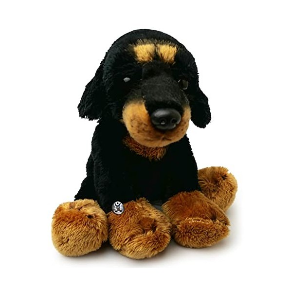 Dobermann Apollo Peluche en forme de chien Rottweiler Dobermann