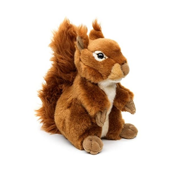 Uni-Toys - Écureuil Debout - 22 cm Hauteur - écureuil en Peluche - Peluche, Doudou