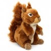 Uni-Toys - Écureuil Debout - 22 cm Hauteur - écureuil en Peluche - Peluche, Doudou