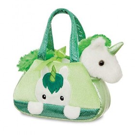 Aurora, 61231, Fancy Pal, Irish Unicorn, 8In, Peluche, Blanche and Verte